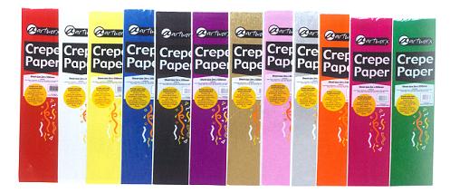 Crepe Paper Black